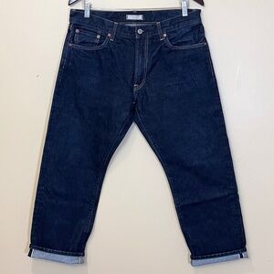 Uniqlo Selvedge Regular Fit Straight Jeans - Men's Size 34*32 (Fits 34*27)